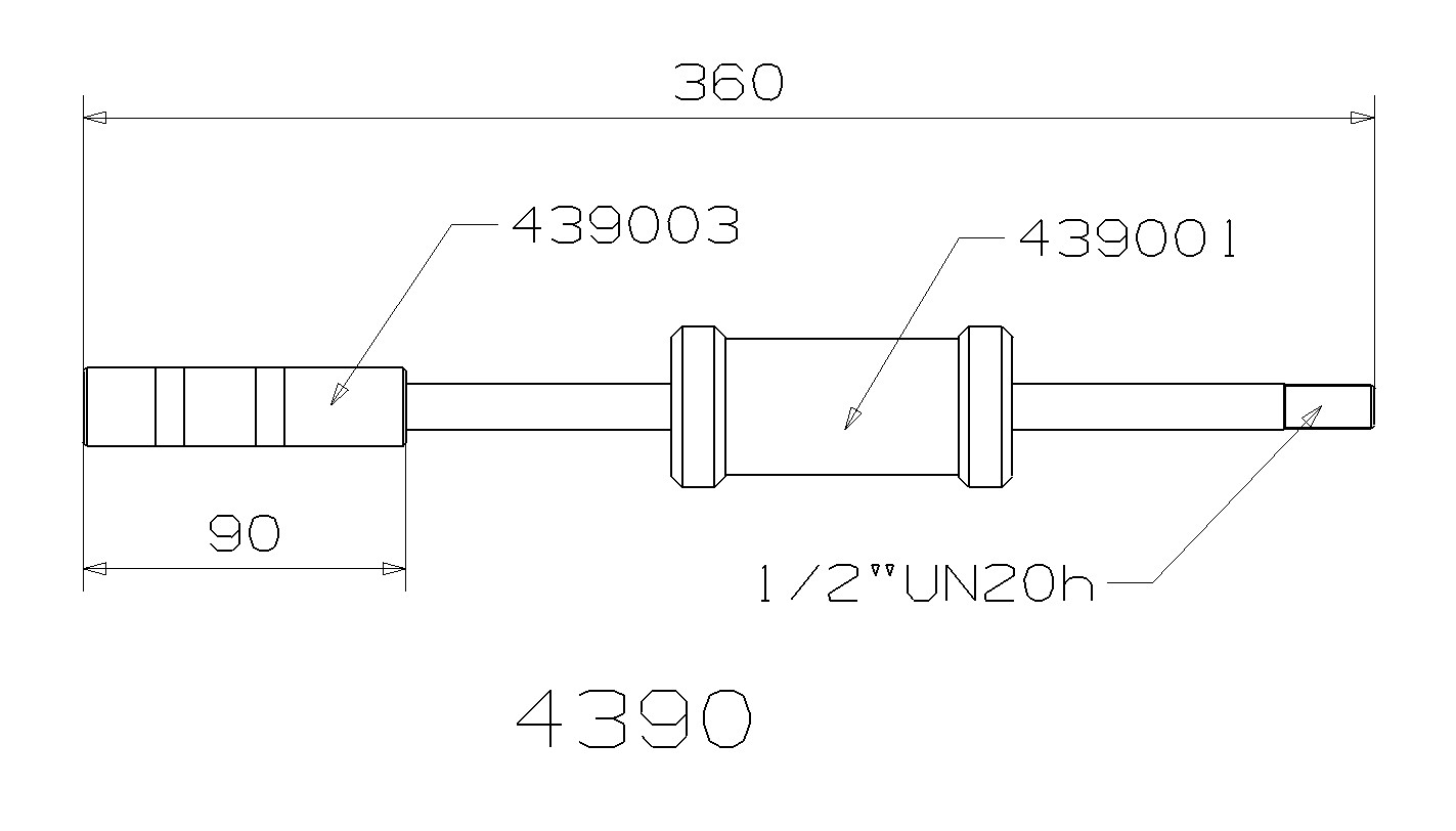 EXTRACTOR BARRA DE IMPACTO FORZA SERIE 4390